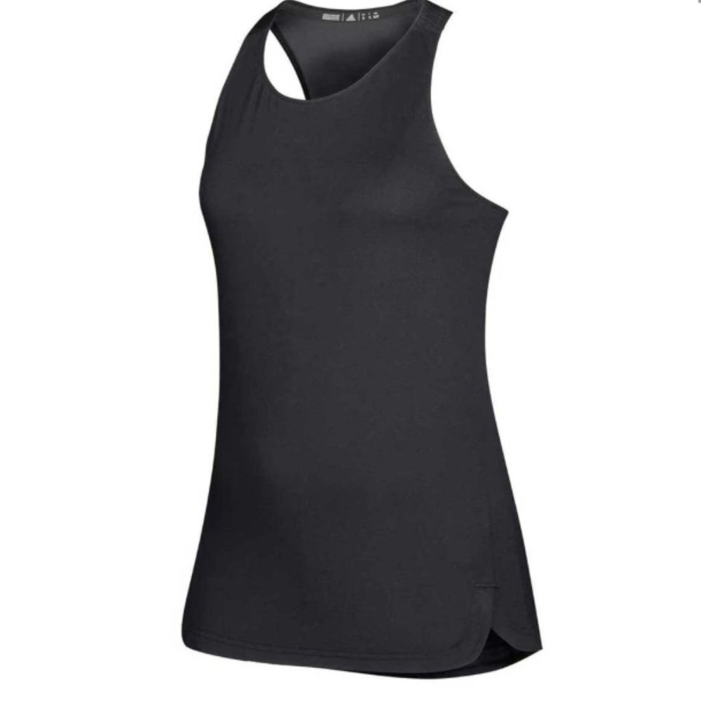Adidas Womens Black/Carbon Game Mode Training Tank